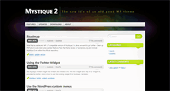 Desktop Screenshot of mystique-theme.com